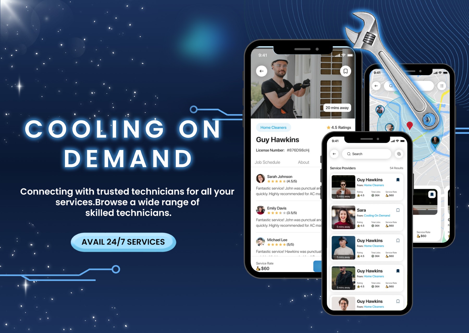 CoolingOnDemand Project Mockup